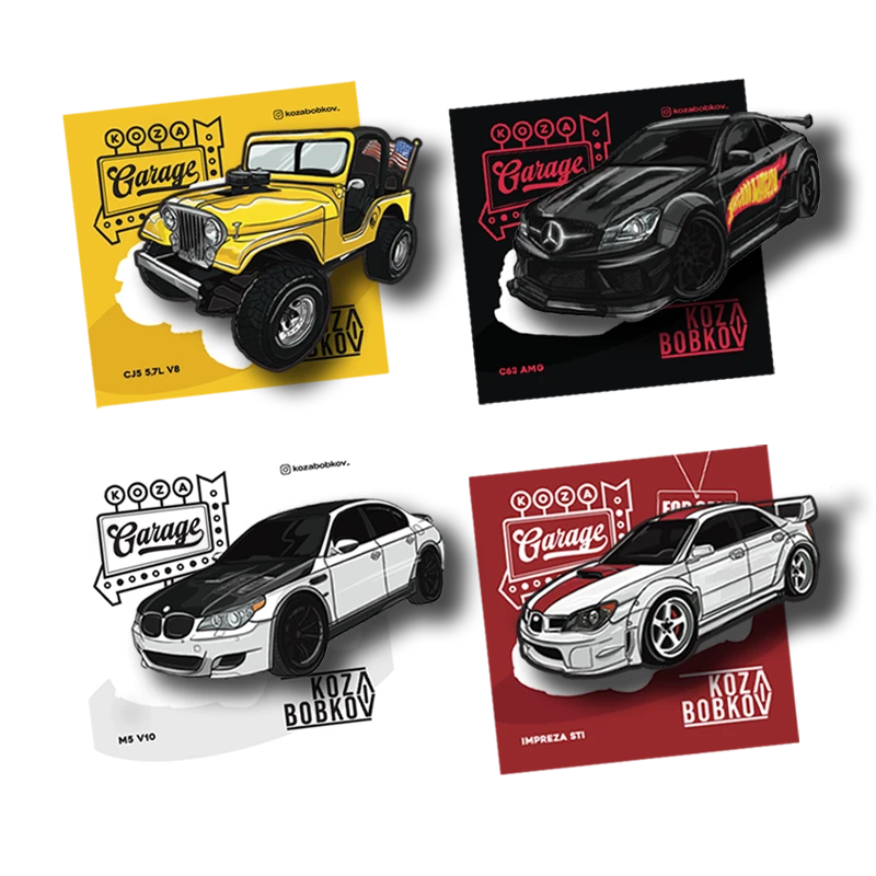 Koza Bobkov cars