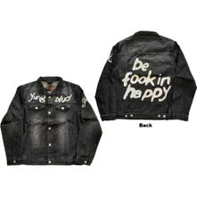 Yungblud, Bunda Be Fooking Happy, Unisex, Čierna