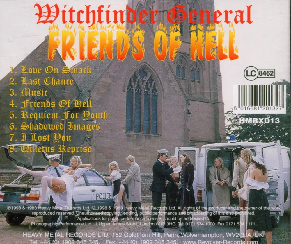 Witchfinder General – Friends of Hell (CD)
