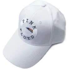 Pink Floyd, Šiltovka Circle Logo, Unisex, Biela