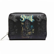 Ghost, Peňaženka Zip Top Purse: Tall Man (Black), Čierna