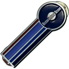 Pin Badge: Circle Logo & Stripes thumbnail