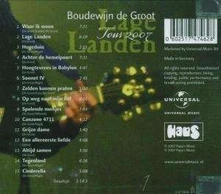 Boudewijn de Groot, CD LAGE LANDEN TOUR 2007