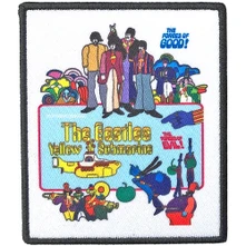Nažehlovačka Yellow Submarine Movie Poster