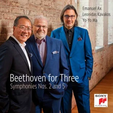 Leonidas Kavakos, CD Beethoven For Three: Symphonies Nos. 2 and 5