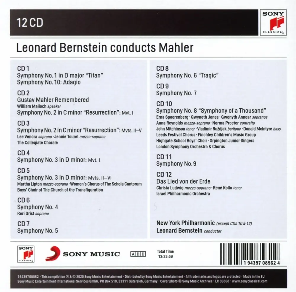 Leonard Bernstein Conducts Mahler