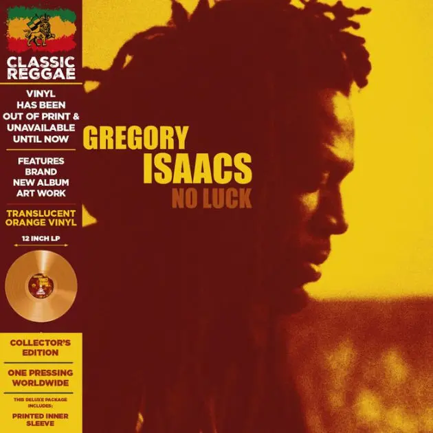 Gregory Isaacs – No Luck (Transparent Orange Vinyl) (Vinyl)