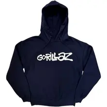 Unisex Pullover Hoodie: Cracker Island (Navy Blue) (Back Print) thumbnail
