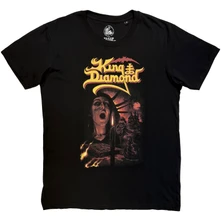 King Diamond, Tričko Fatal Portrait Collage, Unisex, Čierna