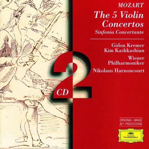 Gidon Kremer, Nikolaus Harnoncourt, Wiener Philharmoniker – CD KONCERTY PRO HOUSLE/5 KONC