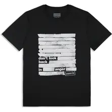 Unisex T-Shirt: Don't Look Back In Anger Tape (Black) (Ex-Tour) thumbnail