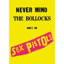 Pohľadnica Postcard: Never mind the bollocks