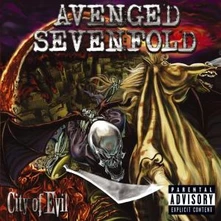 Avenged Sevenfold A7X, CD CITY OF EVIL