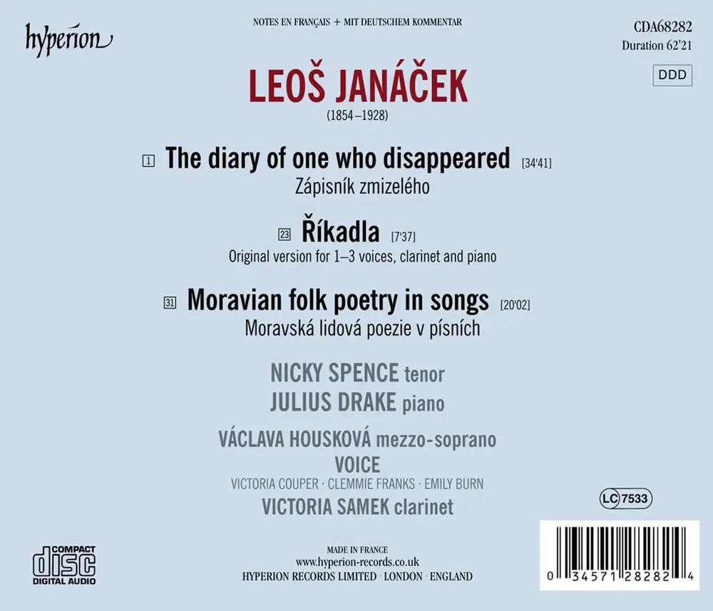 DIARY OF ONE WHO DISAPPEARED