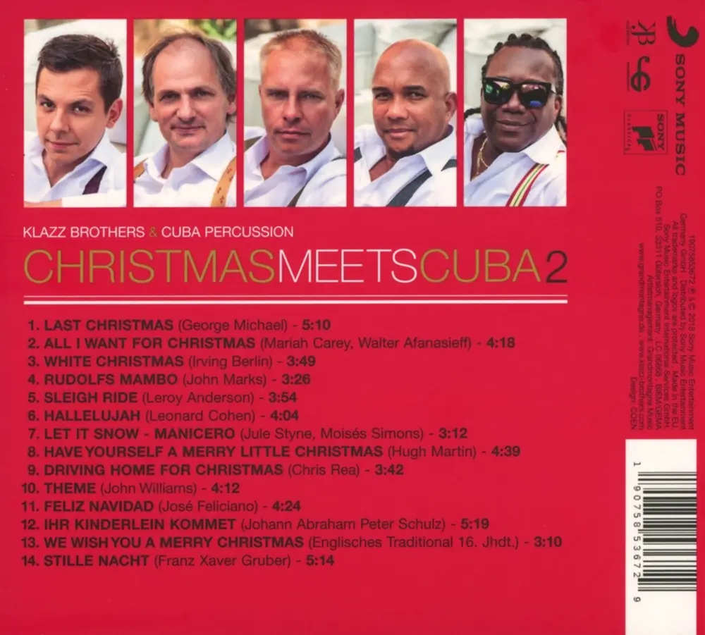 Klazz Brothers & Cuba Percussion – Christmas Meets Cuba 2 (CD)