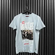Unisex Unplugged T-Shirt: Cavern (Light Blue) (Back Print) thumbnail