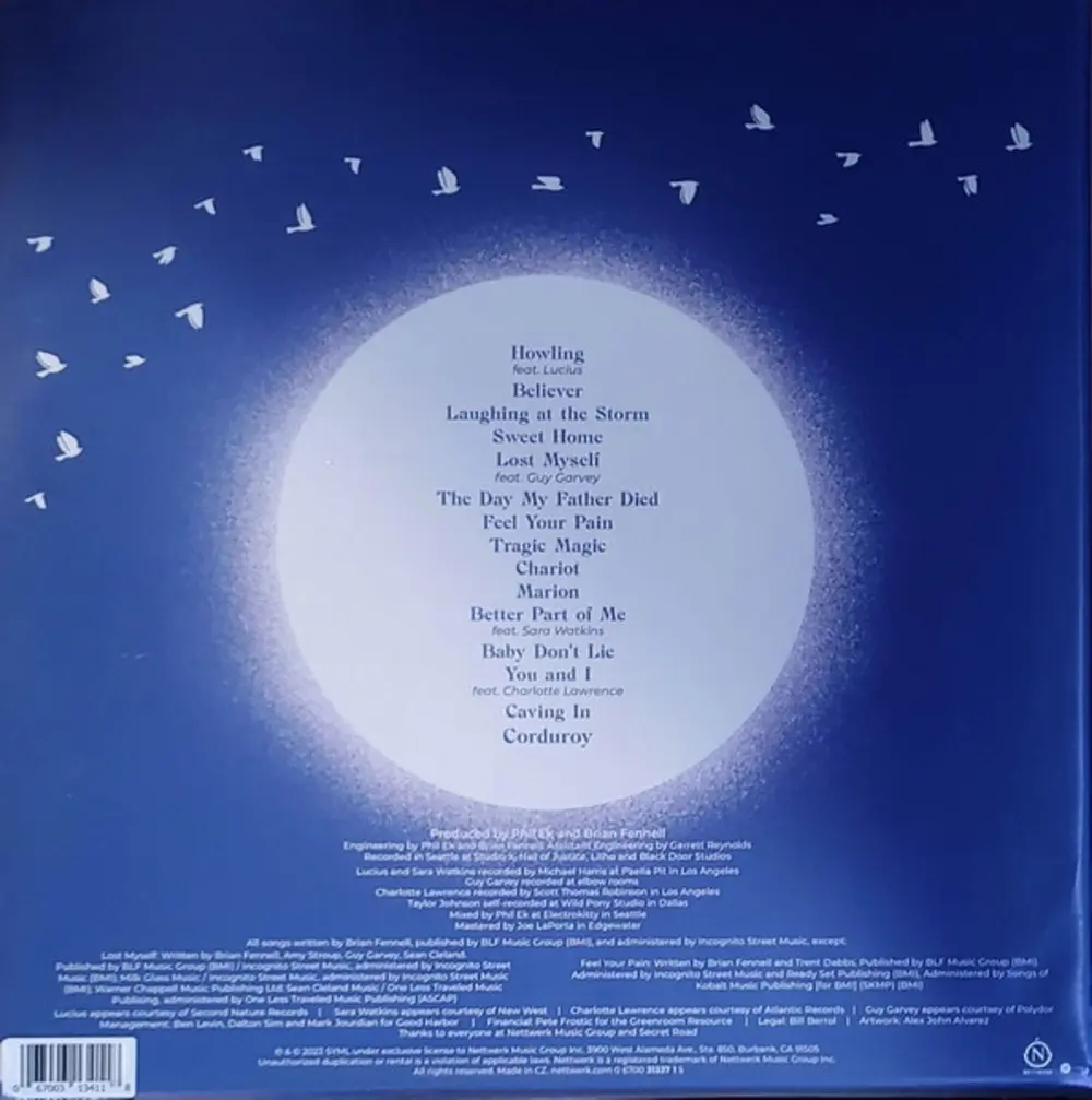 SYML – THE DAY MY FATHER DIED (Blue/Bone Vinyl) (Vinyl)