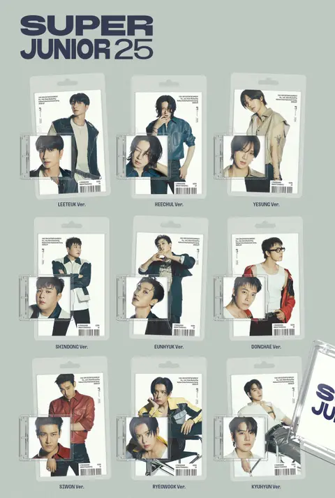 Kit Album SUPER JUNIOR25
