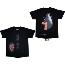 Travis Scott, Tričko Summer Run 2023 Dublin, Unisex, Čierna