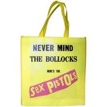 Taška Eco Shopper: Never Mind The Bollocks Original Album (Yellow) (Back Print)