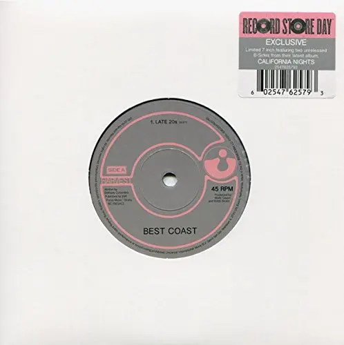 Best Coast – LATE20S/BIGGER MAN (SINGLE) (Vinyl)