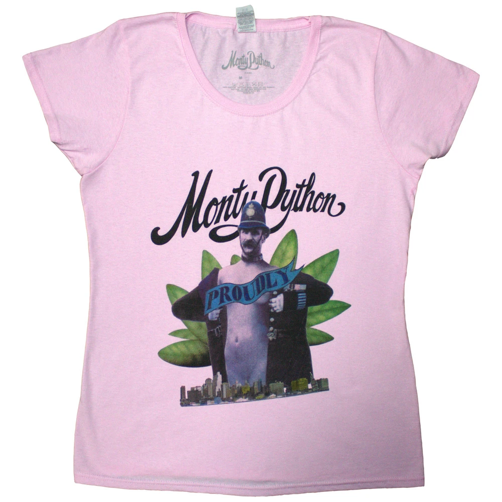 Ladies T-Shirt: Proudly (Pink)