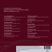 Diana Zandberga – LANDSCAPES OF LATVIAN PIANO MUSIC (CD)