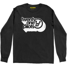 Twenty One Pilots, Tričko s dlhým rukávom Vessel Vintage, Unisex, Čierna