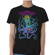 Mastodon, Tričko Octo Freak, Unisex, Čierna