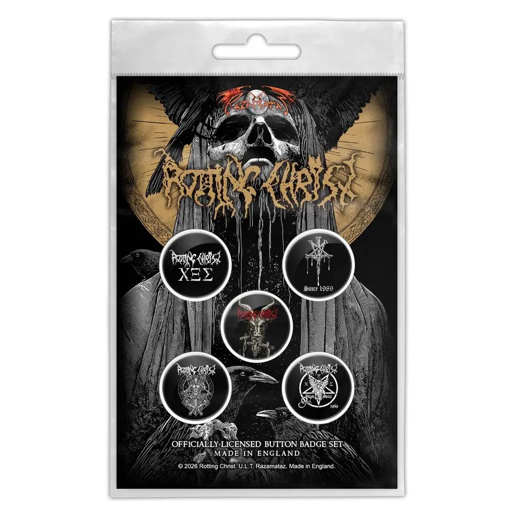 Rotting Christ – We Are The Damned Generation (Button Badge Pack) (Odznak)