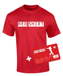 Balík Tričko RED CARD + USB RED CARD