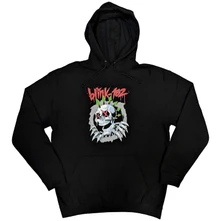 Blink 182, Mikina Six Arrow Skull, Unisex, Čierna