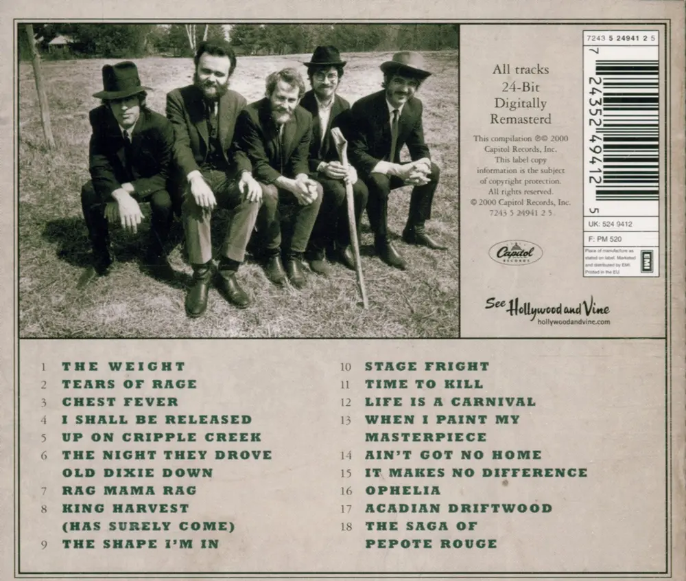 The Band – GREATEST HITS (CD)