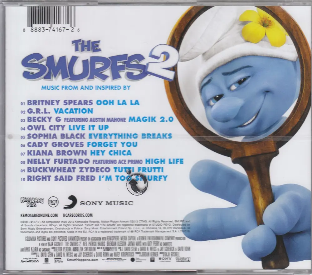 SMURFS 2: MUSIC FROM & INSPIRED BY THE MOVIE