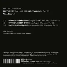 Alma Quartet – THE LATE QUARTETS VOL. 2: BEETHOVEN OP. 130 & 133 - SHOSTAKOVICH OP. 133 (CD)