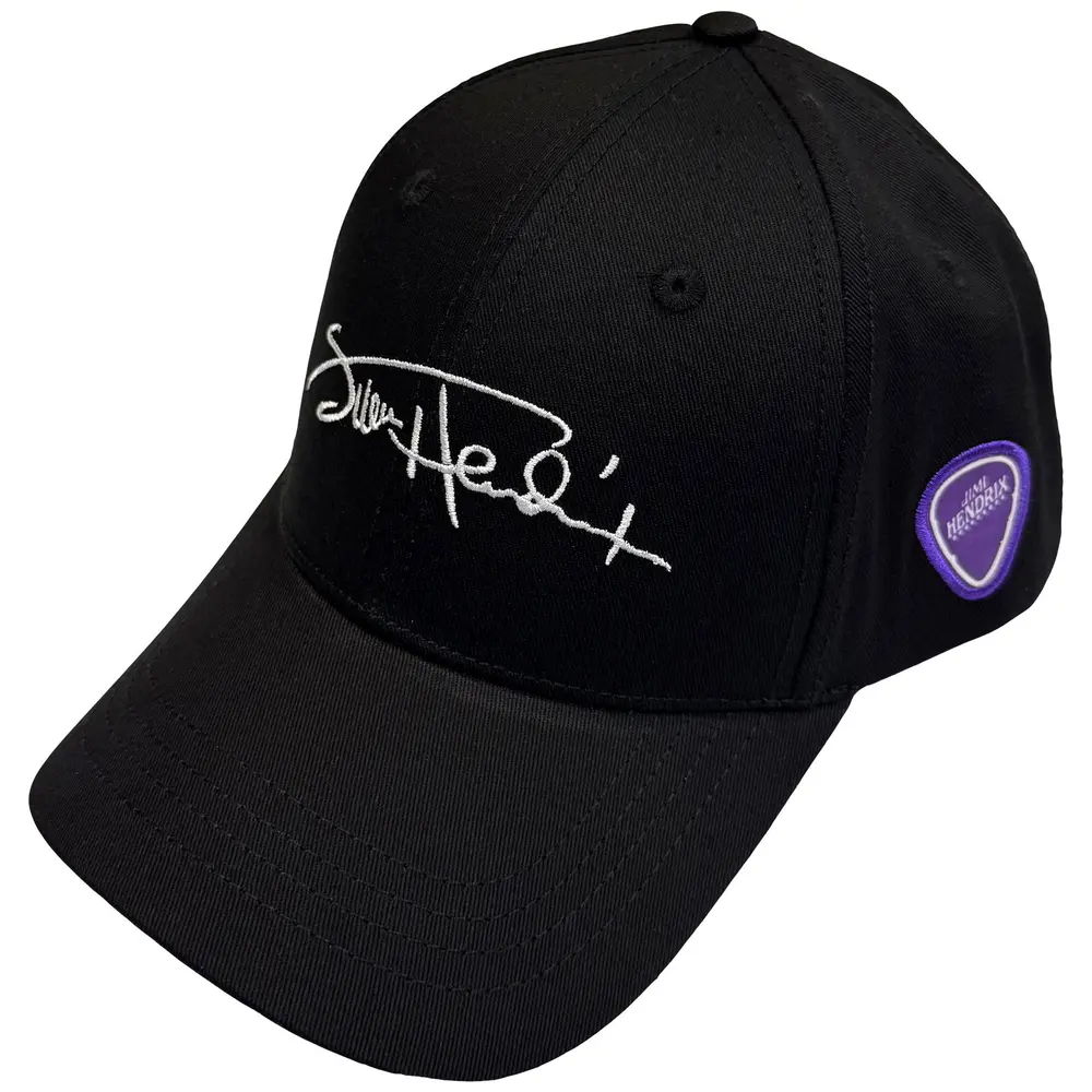 Unisex Baseball Cap: Signature Logo (Black)