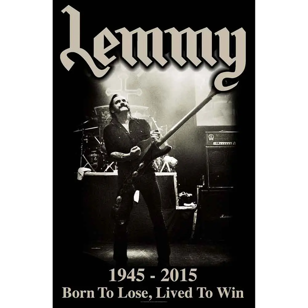 Lemmy – Lived to Win (Plagát)