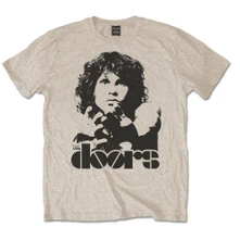 The Doors, Tričko Break on Through, Unisex, Natural