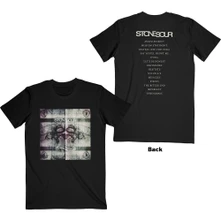Stone Sour, Tričko Audio Secrecy Square, Unisex, Čierna