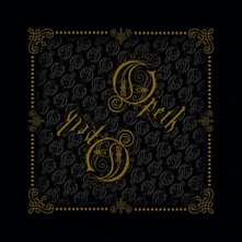 Opeth, Šatka Logo, Unisex, Čierna