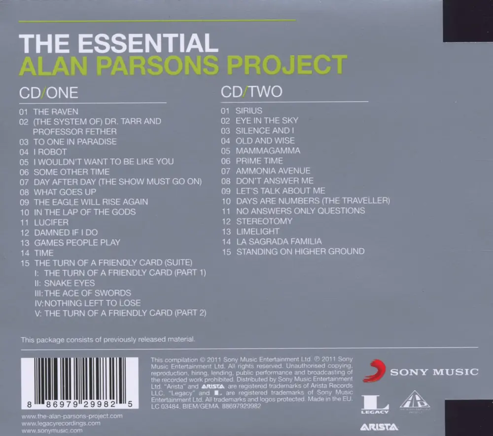 The Essential Alan Parsons Project