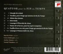 Messiaen: Quatuor Pour La Fin Du Temps (Quartet For the End of Time) thumbnail