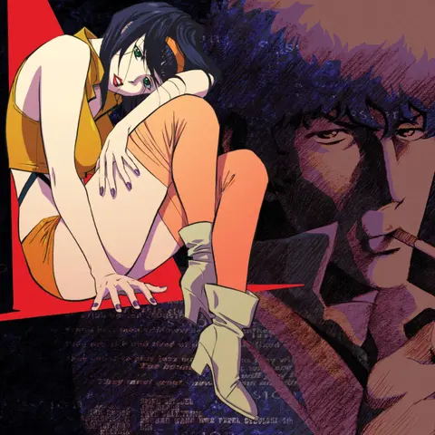 Cowboy Bebop (Original Series Soundtrack) (Purple Marbled Vinyl & Red Marbled Vinyl)