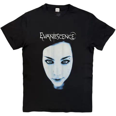 Evanescence – Tričko Fallen Face, Unisex, Čierna