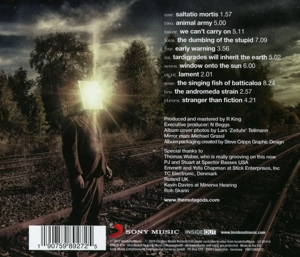 The Mute Gods – Tardigrades Will Inherit the Earth (CD)