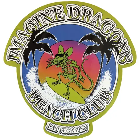 Sticker: Beach Club