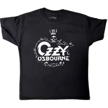 Ozzy Osbourne, Tričko Logo, Dieťa, Čierna
