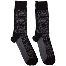 Ozzy Osbourne, Ponožky Logo Repeat, Unisex, Čierna