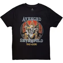 Avenged Sevenfold A7X, Tričko Deadly Rule, Unisex, Čierna