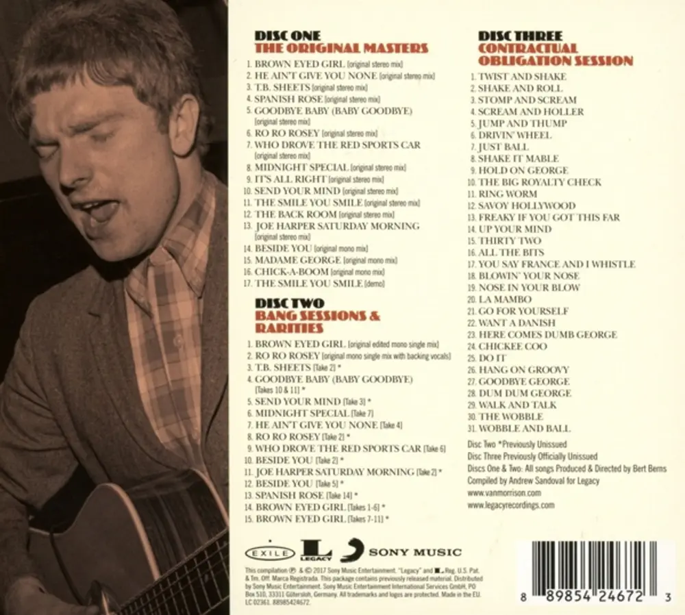 Van Morrison – MORRISON, VAN - AUTHORIZED BANG COLLECTION (CD)